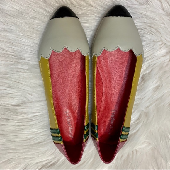 ModCloth Jeffrey Campbell Pencil Me Leather Flat - Picture 3 of 8